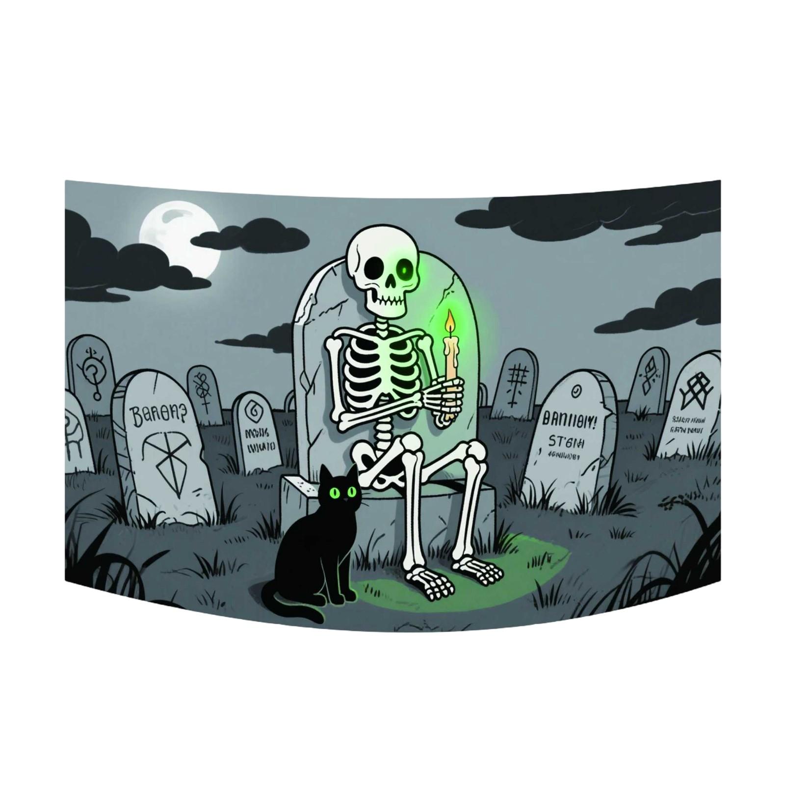 

Хэллоуин Баннеры, Украшения для вечеринки, Флаги, Фоновые полотна One Size