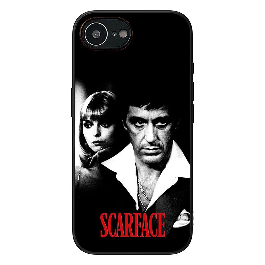 Phone Cover for Samsung Galaxy Note 20 9 8 S8 S10 S9 Plus A54 A33 A21S A31 M21 S10E A17 Case Scarfaces Al Pacino Tony Montana