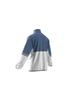 Adidas M TENNIS TEAM Wind Jacket with Tricot Hard Tennis Training Shirt HBB74 Crew Size Lining, (IK6093) Blue, J/S