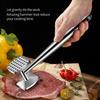 Attendrisseur de viande 304 marteau à viande en acier inoxydable/outil de maillet/pilon pour attendrir et piler le steak, le bœuf et la volaille. Construction en métal solide