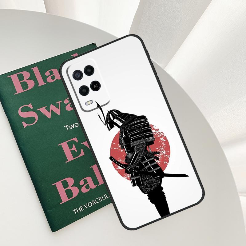 Samurai Case For Oppo A52 A72 A76 A96 A54 A74 A94 A54S A57S A58 A78 A98 A57 A77 A15 A16 A17 Cover