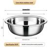 HANDUNYOU Extra Thick Stainless Steel Basin