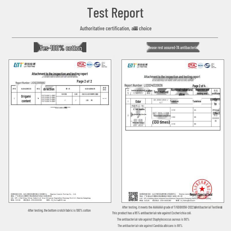 YOUNGYELL Women's 7A Antibacterial Cotton Underwear 4-Pack