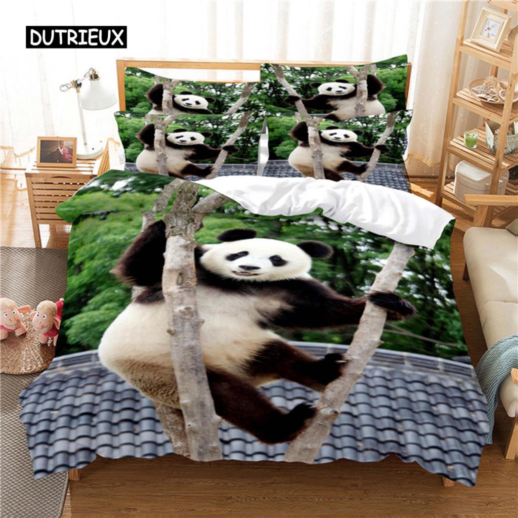 National Treasure Panda Bedding Set Duvet Cover Set 3d Bedding Digital Printing Bed Linen Queen Size Bedding Set Fashion Design