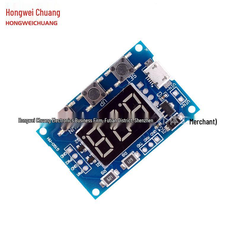 2-Way PWM Signal Generator Module with Adjustable Frequency & Duty Cycle for Stepper Motor Control