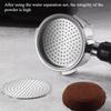 51/53/58mm Reusable Coffee Puck Screen 304 Stainless Steel Double Layer Coffee Filter Fine Mesh Professional Espresso Accessory