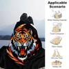 1pc Domineering Tiger Home Decor Blanket Gift for Room Bedroom,Living Room, Travel, Camping, Car Blankets