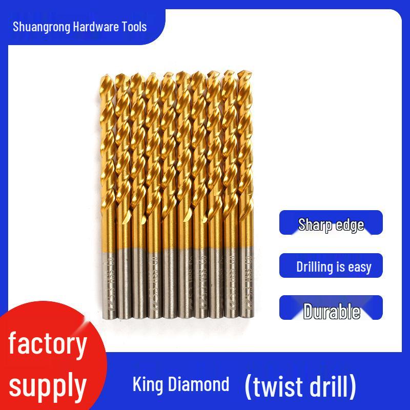 Straight Shank Triangular Drill Bit for Tile and Cement Walls