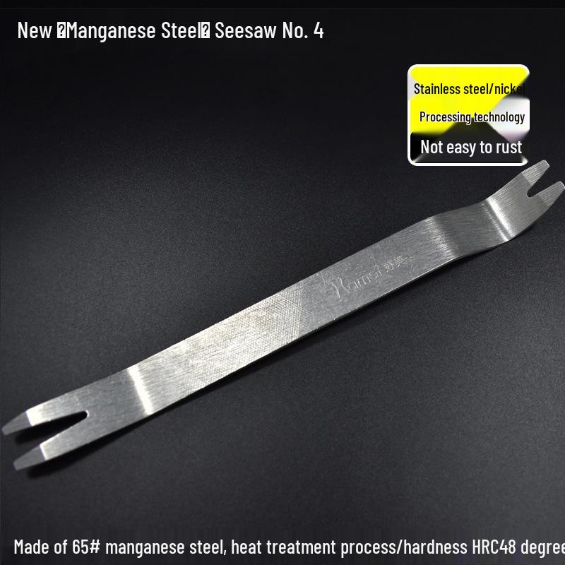 Stainless Steel Pry Bar Car Disassembly Tool for Audio, Door Panel, Console, and Mirror