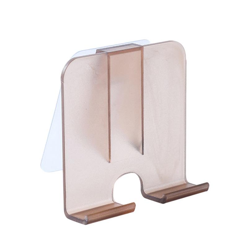 

Универсальный держатель для мобильного телефона, кронштейн для планшета, подставка для ванной, настенный для туалета, iPhone, Samsung, новый коричневый