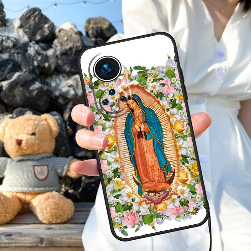 Virgen De Guadalupe Virgin Mary Case For Honor Magic 7 Pro 5 6 200 400 V5 50 70 90 Lite X9a X9b X9c X9d X8a X8b X8c Cover