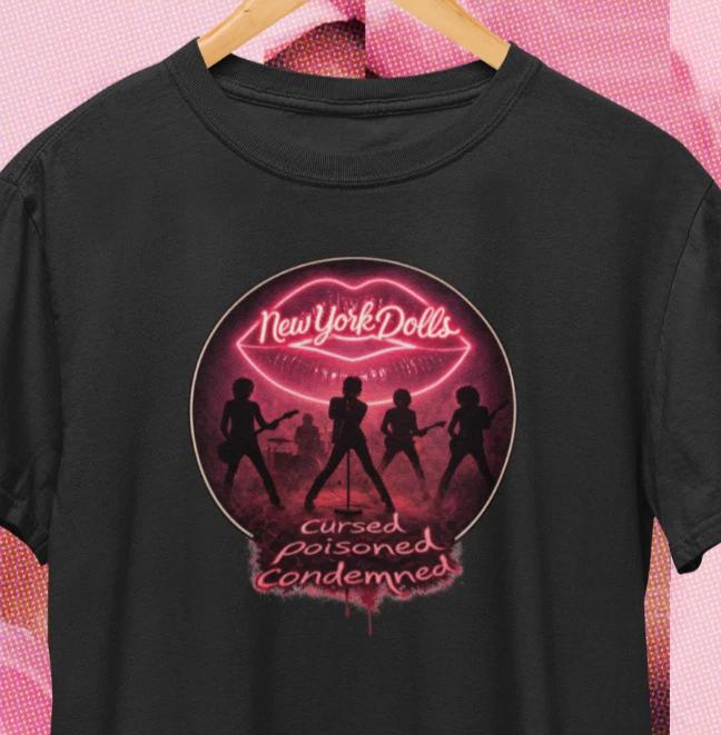 New York Dolls Subway Train T-Shirt / Morrissey Punk Rock 70S NY Retro Tee 2XL