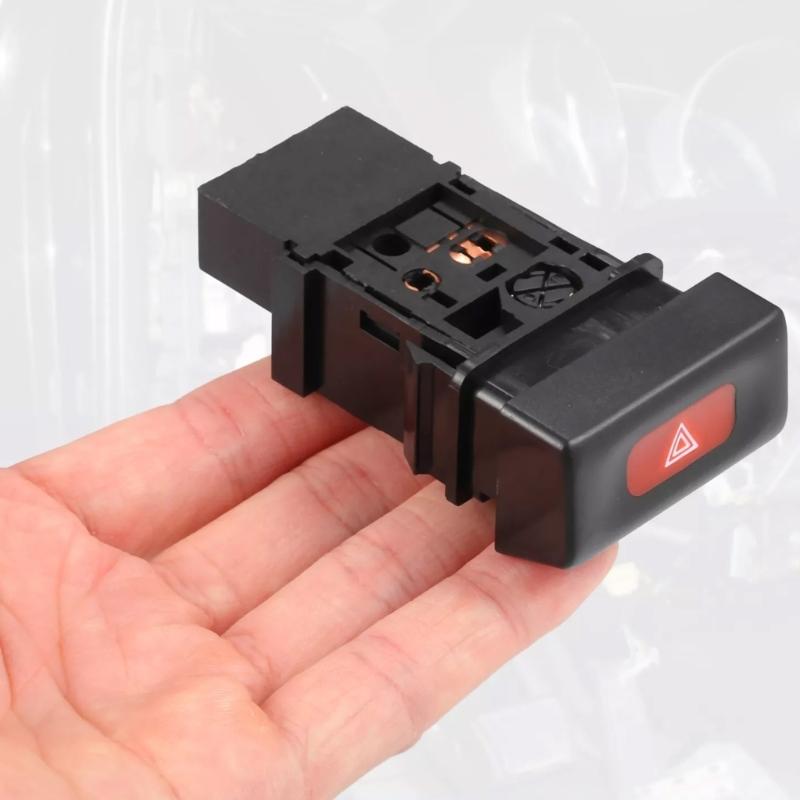 Warning Indicator Switch Warning Hazard Emergency Light Switch Button Replace 25290-F4100 25290F4300 for 1996-2000