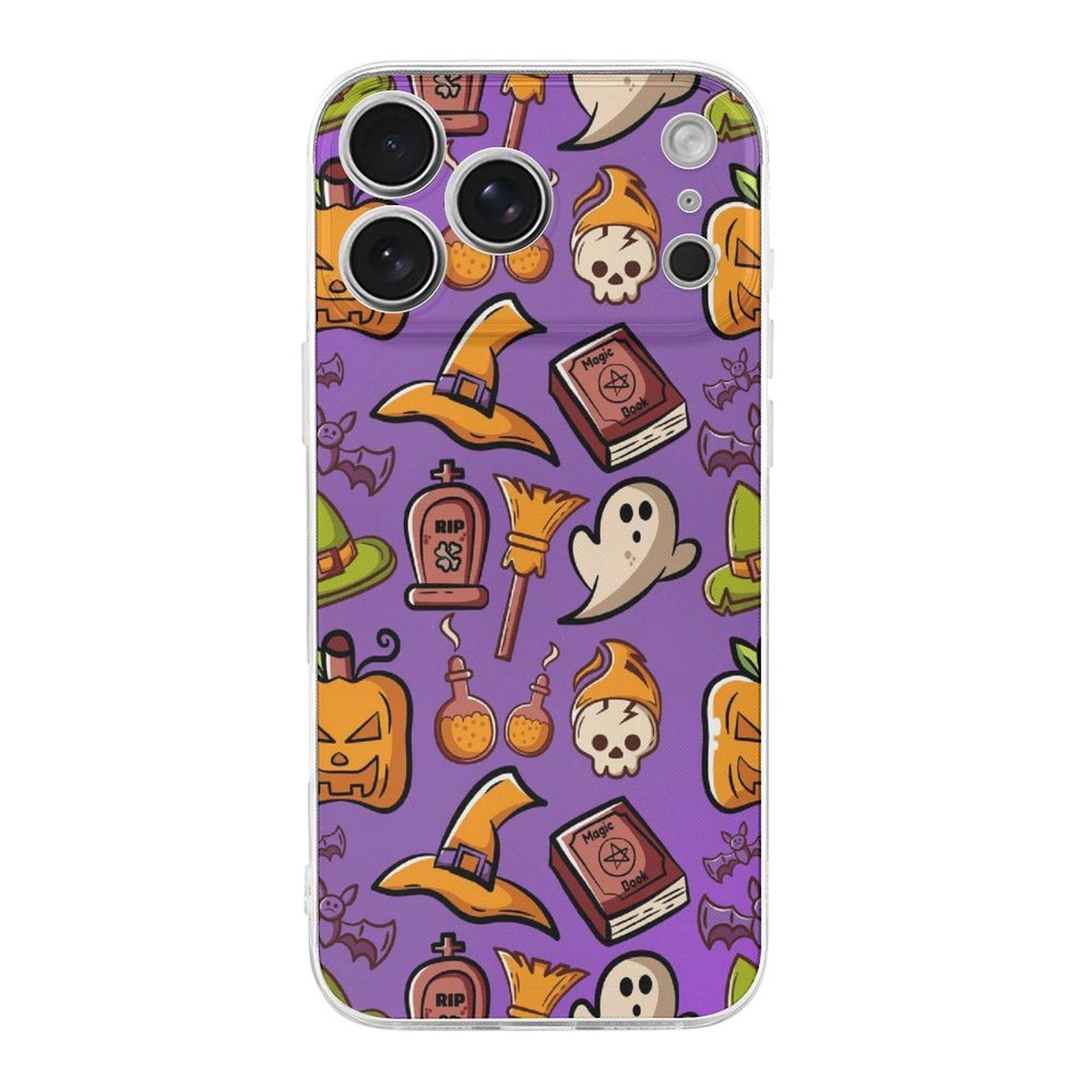 

1 Pack For Iphone 17/17Air/17Pro/17ProMax Flexible TPU Case With Slim Design, Micro-Dot Backing, Anti-Fingerprint Layer And Corner Buffer IPHONE-17ProMax белый