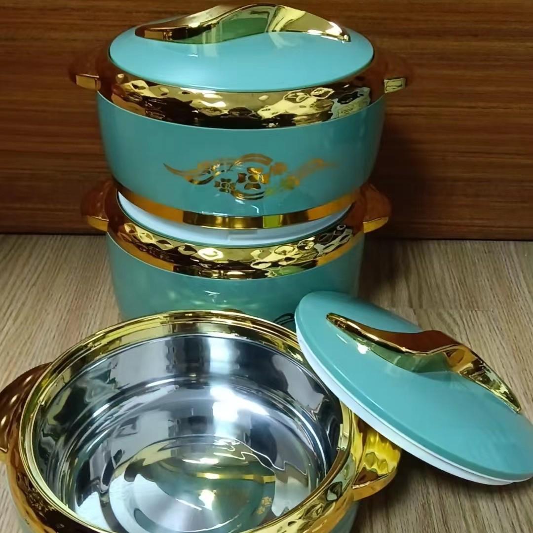 

Набор из 3-х изолированных круглых контейнеров - Africa Edition (1500мл, 2000мл, 2500мл) 1500ML