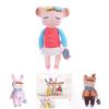 Soft And Cuddly Metoo Angela Plush Toy Bunny Stuffed Doll Perfect For Baby And Newborns
