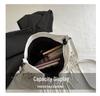 2025 Women's Rivet Soft Leather Tassel Crossbody Bag