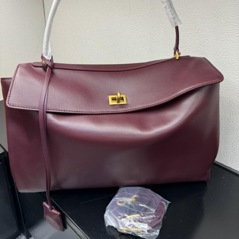 26 Nieuwe leren damestas Napa leer alligatormotief mat leer R-o-d-eo casual tas met grote inhoud