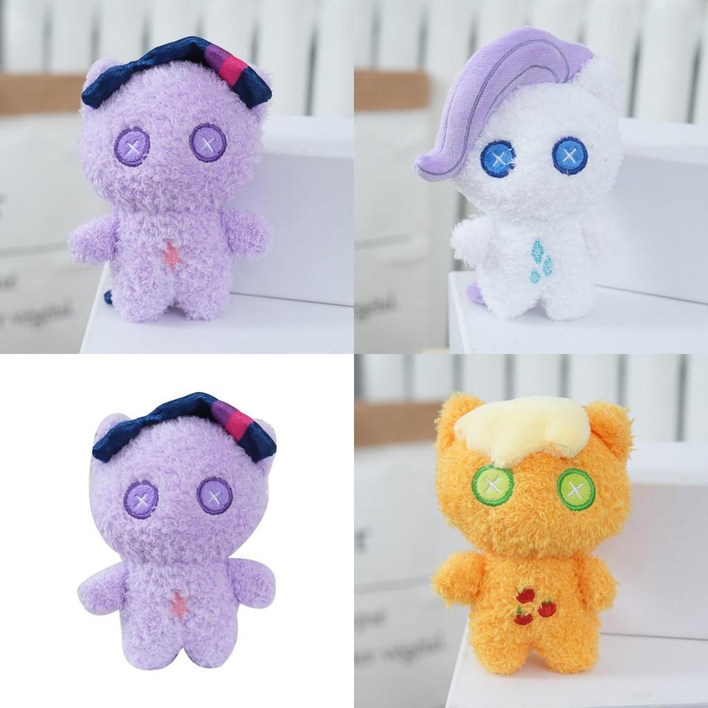 Entzückende Cartoon-Plüsch-My Little Pony-Puppe mit niedlichem, warmem Design für Kinder