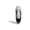 Adidas Originals Forum Round Toe Lace-Up Shock Absorbing Durable Low-Top Sneakers Unisex Sneakers White Green Gray ID6263