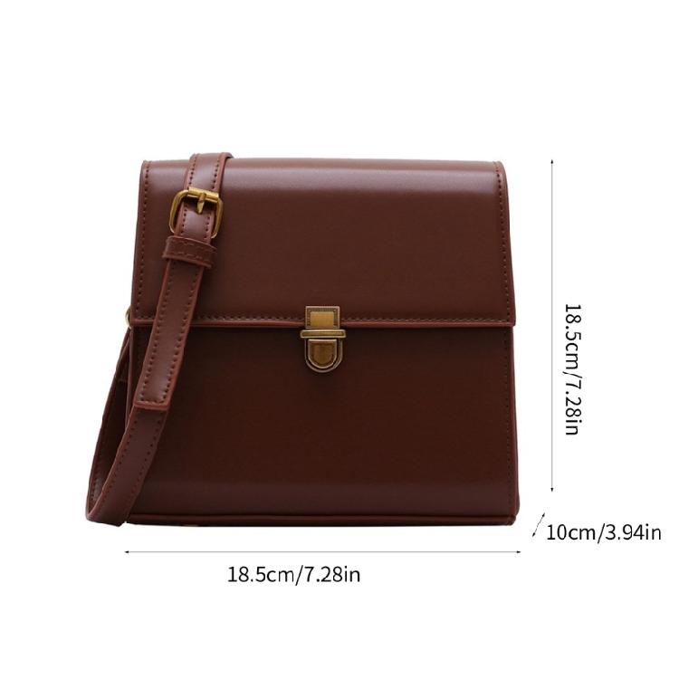 Womens Mini Square Bag Casual Messenger Bag Trend Crossbody Bag PU Shoulder Bag