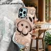 Phone Case: 2D Flat Design Suitable for iPhone 18 17 16 15 14 13 Pro Film Protective Case, Couple Style, Panda Pajamas Kitten, Christmas and Halloween