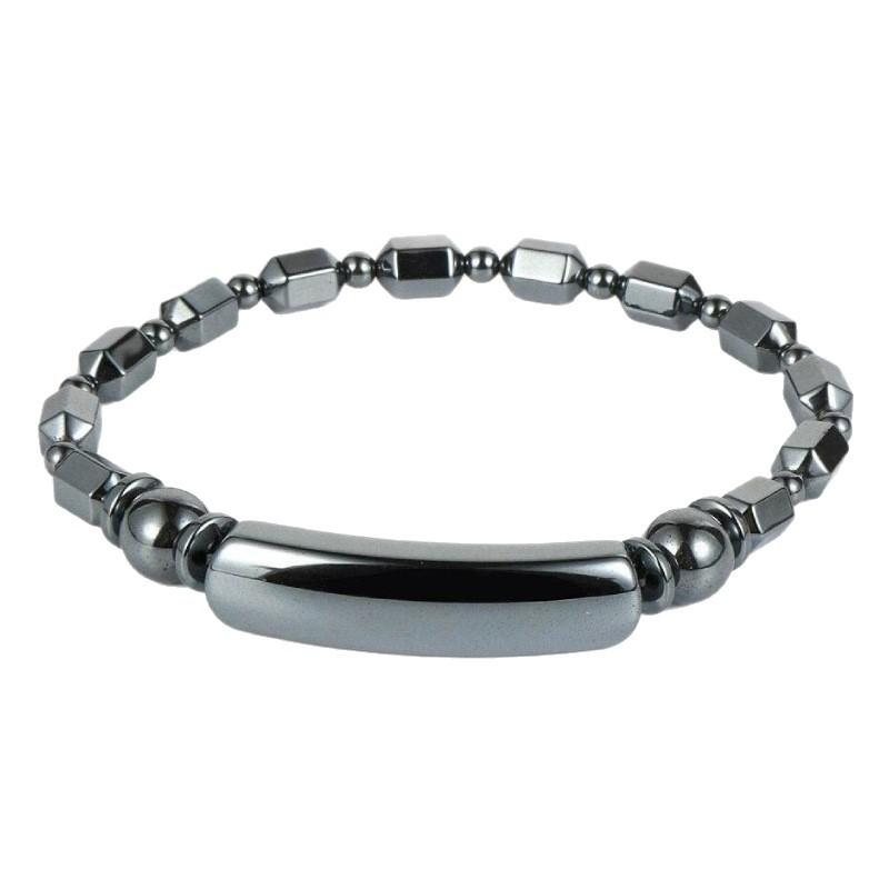 JYL TS Bracelet  Cat Eye Stone Cross Couple Elastic Strengthens Bond & Luck