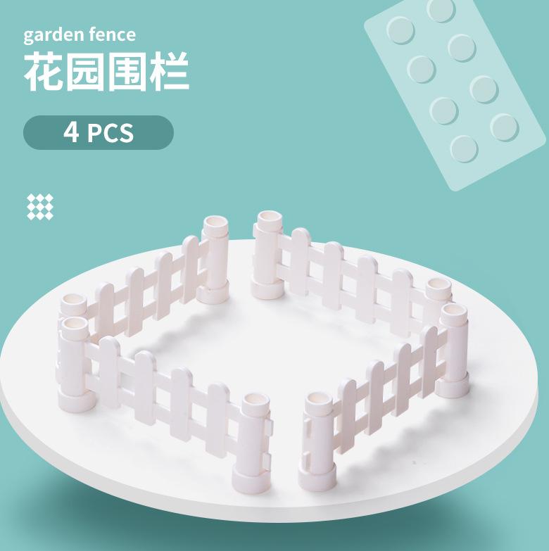 Big Building Blocks Marine Farm Animal Cat Dog Accessories Lion Shark Compatible With Duploed City Education Children Gift Toys