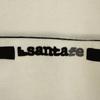 Santa Fe 90s Made In Japan Old Short Sleeve V-neck Terry Cut 4 Off White Men's Used
