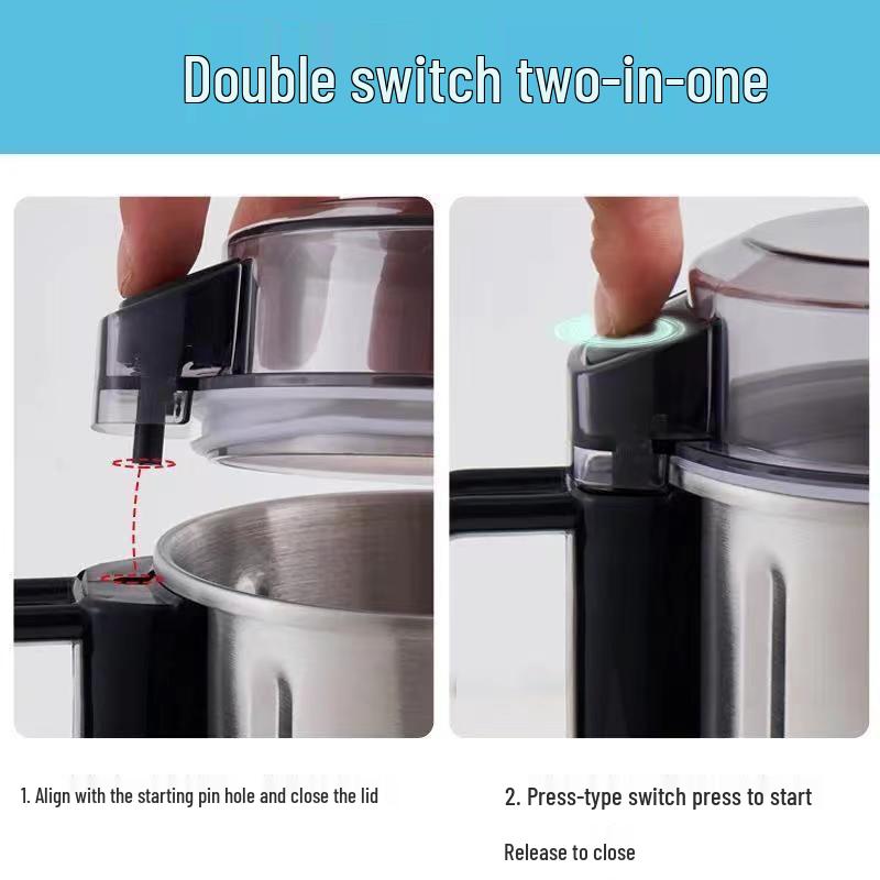 High-Power Household Flour Mill Pulverizer for Superfine Grinding of Grains and Cereals