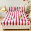 100% Cotton Fitted Sheet Soft Bed Cover Skin-friendly Bedsheets Home Mattress Cover Elastic Bed Linen Lençol (No Pillowcase)