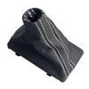 Leather Gear Shift Knob Gaitor Boot Cover for For A4 B8 A5 Q5 Enhances Comfort and Interior Style Easy Tallation
