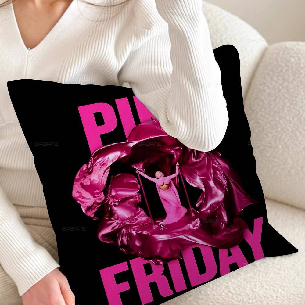 Singer Nicki Minaj Cushion Cover Pillowcase Upholstery Sofa Throw Pillow Home Decor Pillowcas