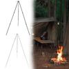 Portable Campfire Bracket Detachable Cooking Pot Tripod Aluminum Zinc Zinc Alloy Tripod  Outdoor Camping