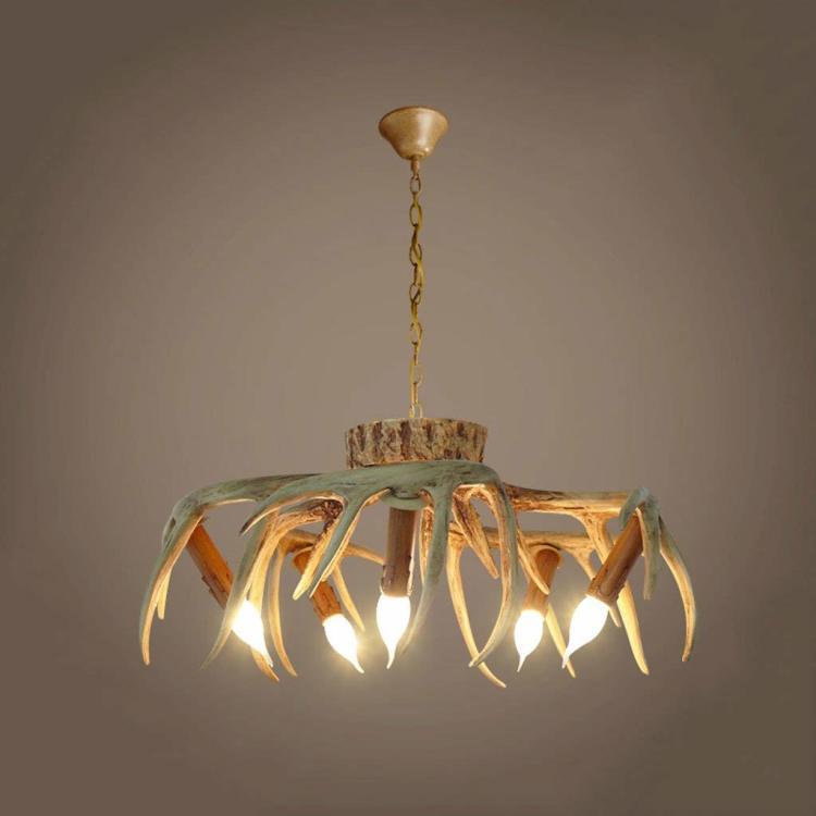 Candelabru Corn De Cerb Sufragerie Retro Sufragerie Dormitor Plafoniera de studiu
