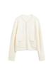 Gold Edge Double-Sided Woven Cardigan Dress Set