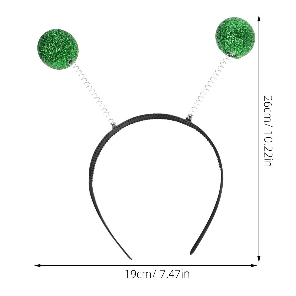 Gadpiparty Alien Cosplay Headbands, Funny Party Photo Props, Cosplay Accessories, 4-Piece Set, 26x19cm (IM125525M8)