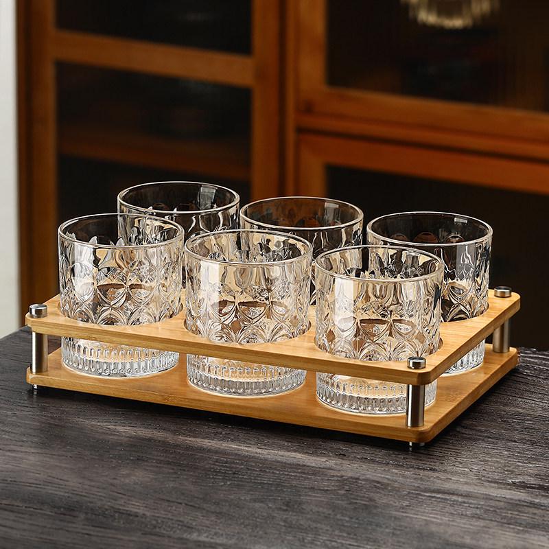 2025 Luxury Whiskey & Cocktail Glass Set - Large Ice Ball Glasses
