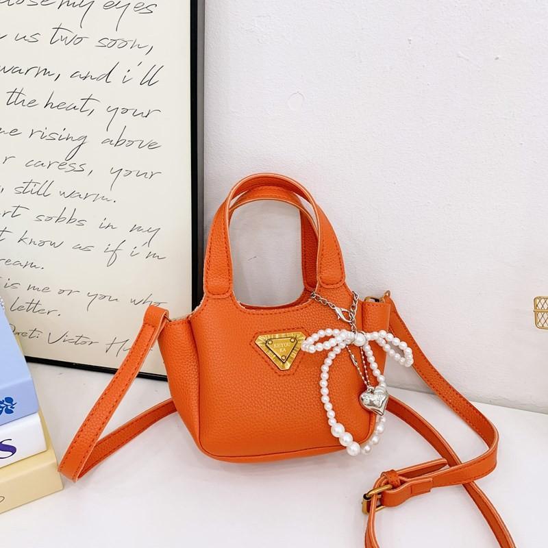 Cartoon Diamond Kids Shoulder Bag Handheld Cute Lightweight Feel Bucket Bag