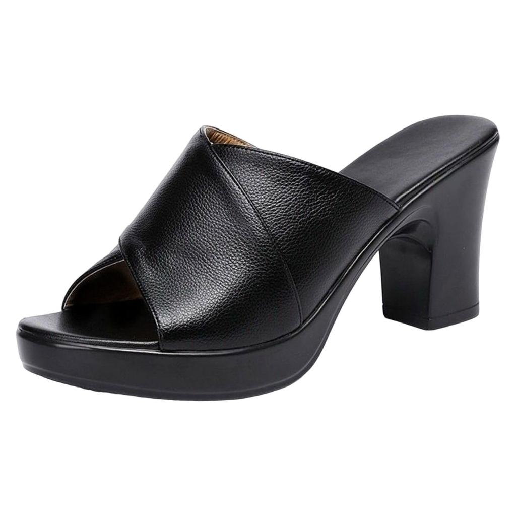 Summer Platform Wedges Slippers Sandals Women Outdoor Beach Slippers Woman Peep Toe High Heels Pumps Flip Flops Women Shoes