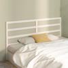 VidaXL Tête de lit Blanc 206x4x100 cm Bois massif de pin 817661