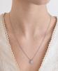 Tatiana Pair Halo Cubic Necklace Nz2558