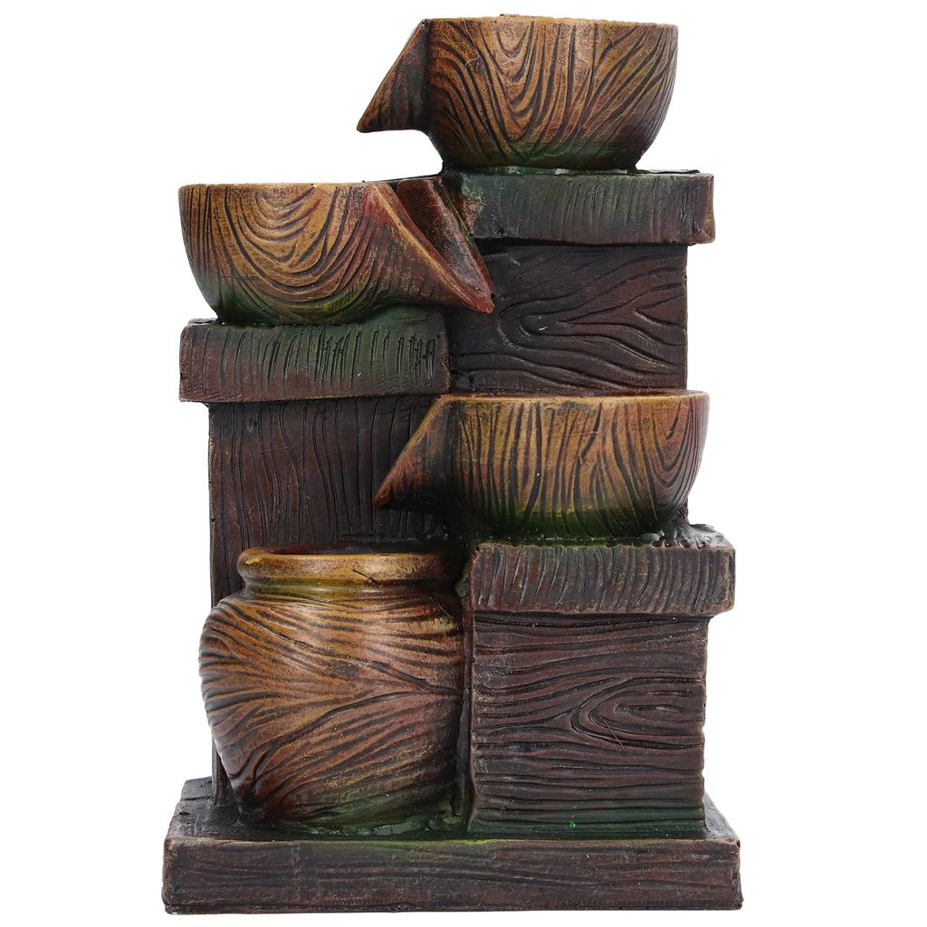 USB 5V Decor de Birou cu Apă Curgătoare Ornament Norocos cu Apă Curgătoare Decor pentru Casă și Birou