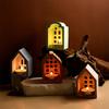 3D Candlestick Silicone Mold Hollow Out House Candle Base Mold Gypsum Candle Holder Epoxy Mould Home Decorations Mould