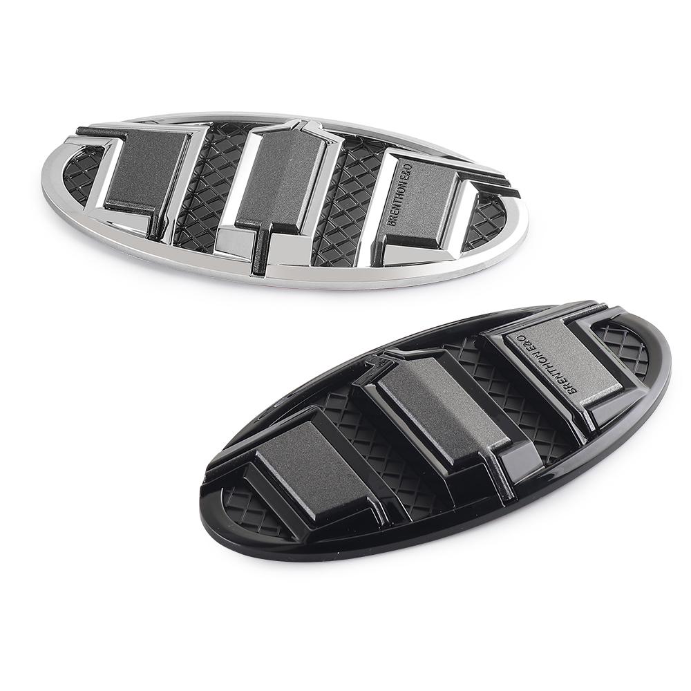Car Sticker Brenthon Three Claw Logo Front Grille Hood Emblem Rear Trunk Badge For Stinger Sorento Sportage K3 K5 Elantra I30