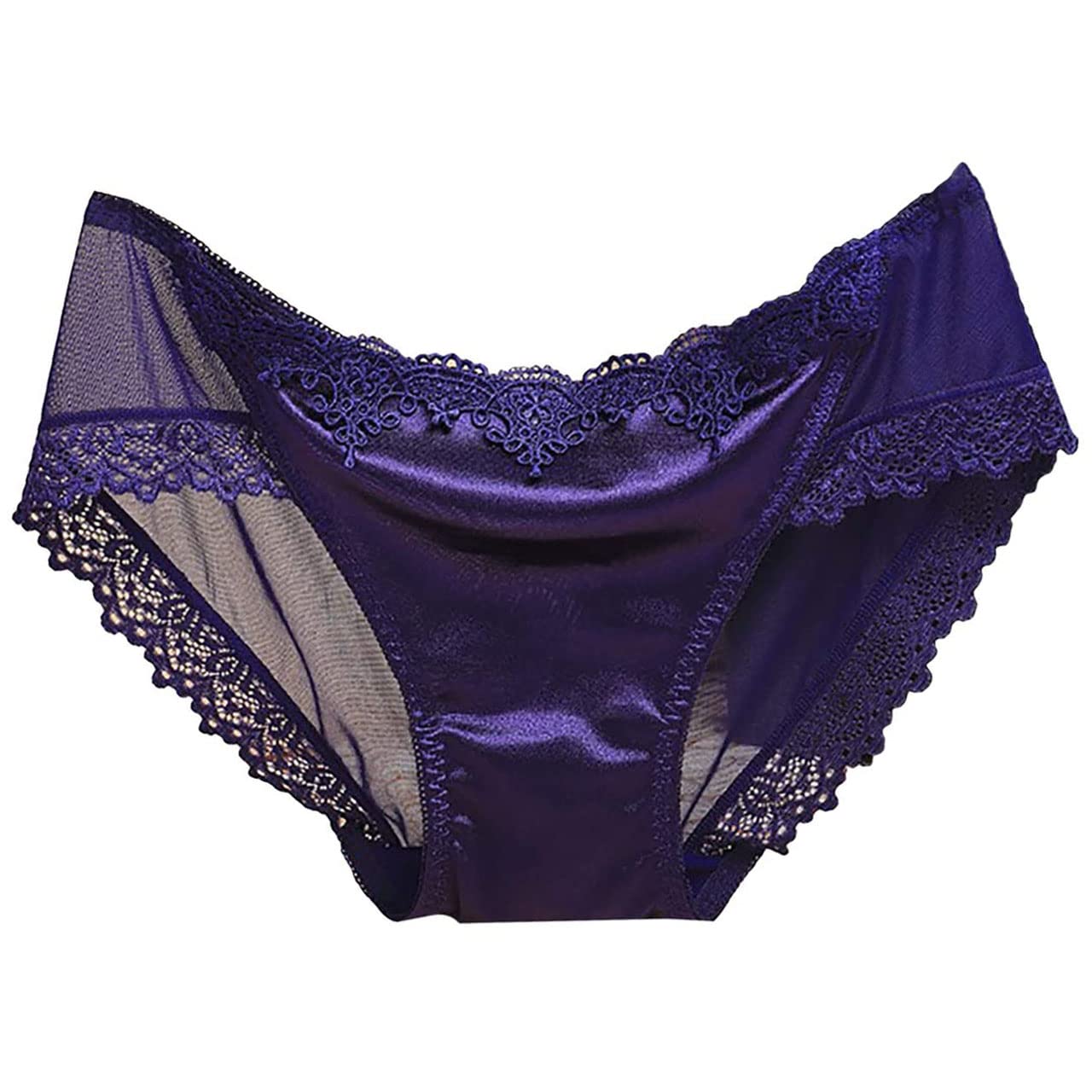 

ONE LIMITATION Атласный дизайн Сексуальные трусики PT029, Нижнее белье, Линжери, Женские, (7.Военно-морской флот)