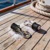 Boat and Lawn Roller Drain Stopper Seal with Stainless Steel and Rubber Construction 2 Pack for Effective Leak Prevention