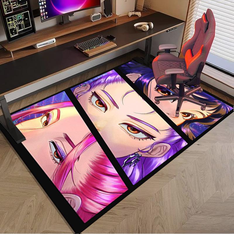 K-pop Stars United Carpet, Chair Rug,Rug for Office Bedroom living rooms, Doormat decor Fan Gift Christmas Gift