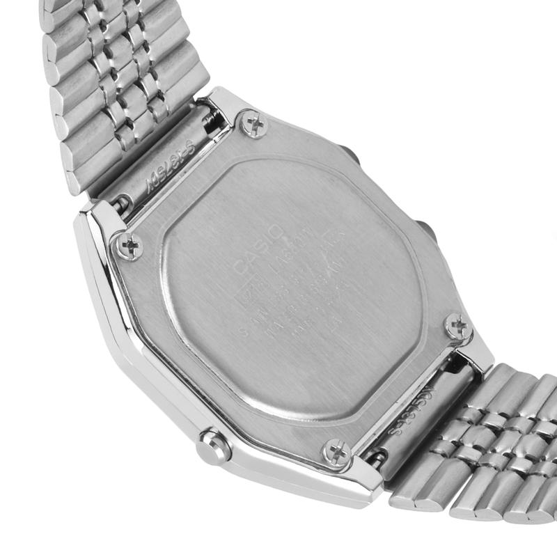 Casio YOUTH Series-Metal Small Block Classic Small Silver Block Business LCD Waterproof Shi Ying Movement Japanese and Korean LA680WA-1-INTERNATIONAL