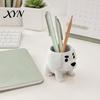 Puppy Planter 2 Pcs Dog Pot, Funny 3D Printed Animal Planter, Desktop Plant Decoration Cute Flower Pot for Home Office Indoor Outdoor Decor